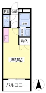 アンセム生石【305号室】の間取り