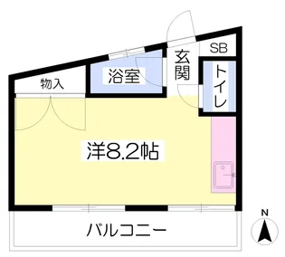 来島第1ビル【301号室】の間取り