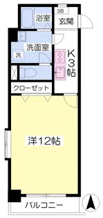 フォルテ小坂【701号室】の間取り