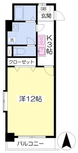 フォルテ小坂【1101号室】の間取り