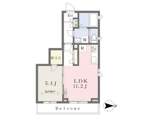 グラン コンフィ セブン【201号室】の間取り