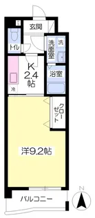 Cielo azul【302号室】の間取り