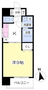 シルキーブリーズ山越【601号室】の間取り