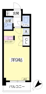 グローリー門司駅前【605号室】の間取り
