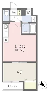 Mignon Garden保免【105号室】の間取り