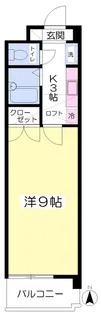 第10成田マンション【503号室】の間取り