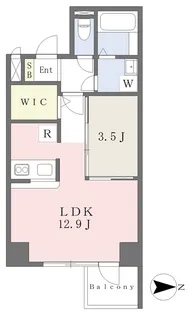 ユナイテッド勝山プレステージ【303号室】の間取り