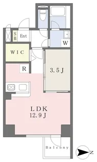 ユナイテッド勝山プレステージ【503号室】の間取り