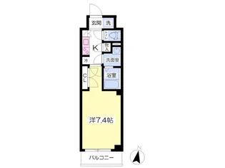 金町ヒルズA【302号室】の間取り