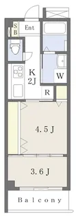 Casa alegria siete【206号室】の間取り