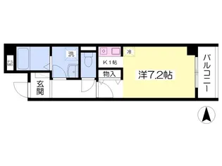 AVENIR−K【103号室】の間取り