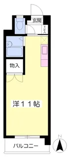 ピアフル【204号室】の間取り