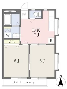 竹本ハウス【101号室】の間取り