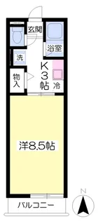 レトア・シャルマン【102号室】の間取り