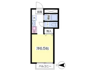 清和マンション【301号室】の間取り