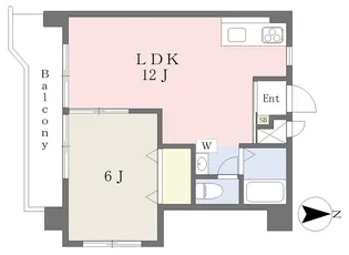 森ビル第8【501号室】の間取り