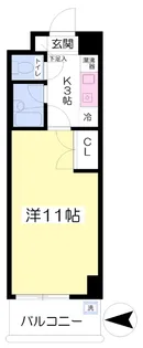 オーベルビル【707号室】の間取り
