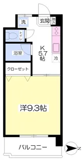 フェニックス松末【602号室】の間取り