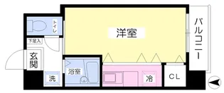 pace【303号室】の間取り