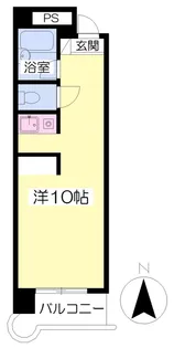 アメニティユー【305号室】の間取り