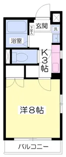 ロイヤルハート【101号室】の間取り