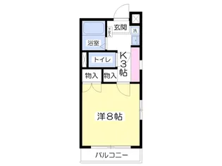 ロイヤルハート【401号室】の間取り