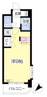 グローリー門司駅前【701号室】の間取り