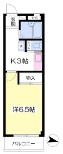 第5こうのマンション【305号室】の間取り