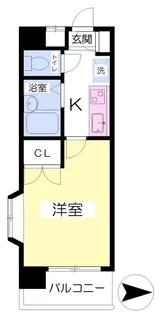サウンドピア松山Ⅱ【31号室】の間取り