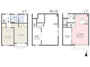 Felice【C号室】の間取り