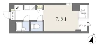エンブレム衣山【306号室】の間取り