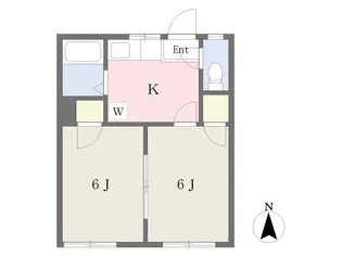 ラ・セイザン【207号室】の間取り