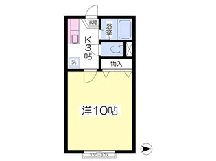 ミストラルパーク【102号室】の間取り