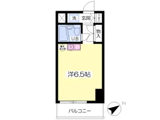 柏スカイハウス【710号室】の間取り