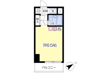 柏スカイハウス【907号室】の間取り