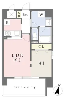 アーバン市駅南【901号室】の間取り