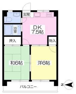 IKEUCHI HEIGHTS【503号室】の間取り