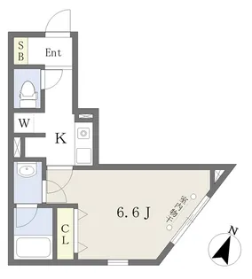 One’s Stage上落合【302号室】の間取り