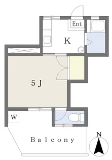 村上古町ビル【303号室】の間取り