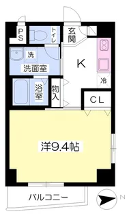 FELICE【401号室】の間取り