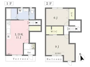 フォレストリー高森【C号室】の間取り