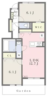 東名ファミリア【103号室】の間取り