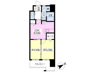 グランエスパシオ浅野【202号室】の間取り