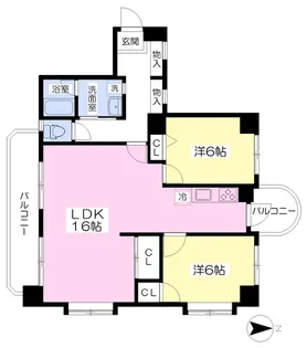 ライフステージ【701号室】の間取り