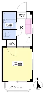 HOUSE K【301号室】の間取り