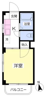HOUSE K【302号室】の間取り