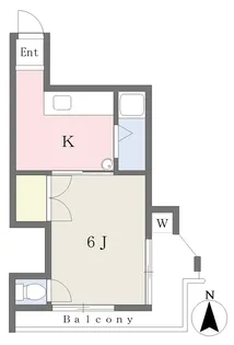 村上古町ビル【502号室】の間取り