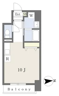 フォートレジデンス小田原八幡【1003号室】の間取り