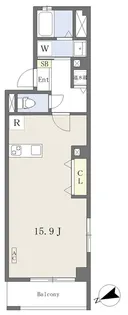イルソーレ南駅前【302号室】の間取り