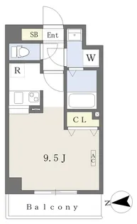 フォートレジデンス卸町駅前【405号室】の間取り